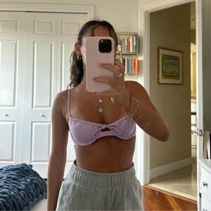 Target Lavender Bikini Top